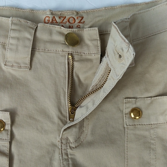 Gazoz Jeans Cargo Shorts Junior 9/10 Tan - Picture 8 of 12